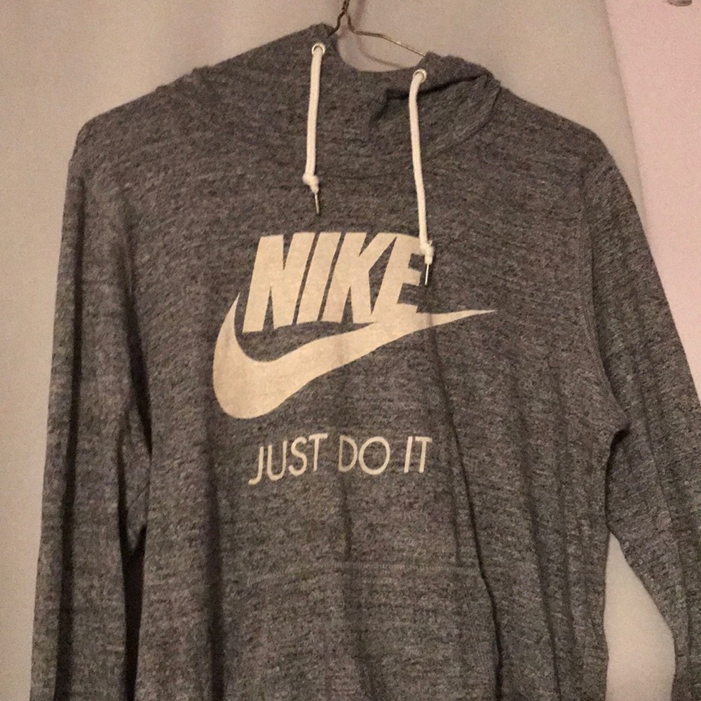 Grey Nike hoodie